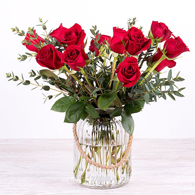 Gran romance - 12 rosas rojas