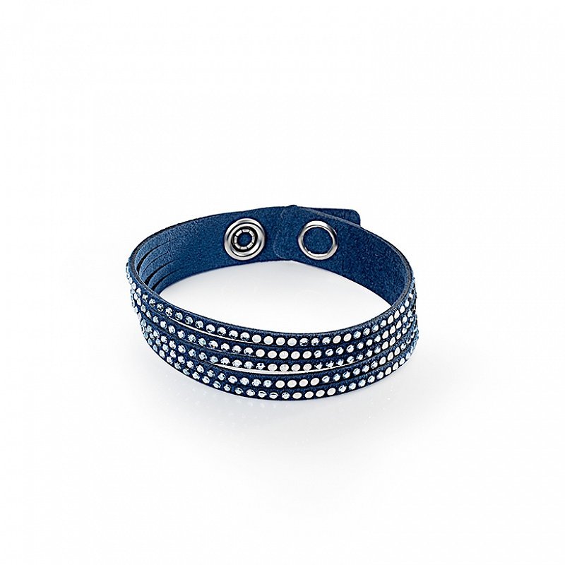 Pulsera Simple Twist Azul