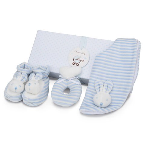 Blaues Hasen-Set