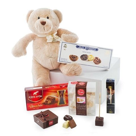 flowers chocolate and teddy bear delivery