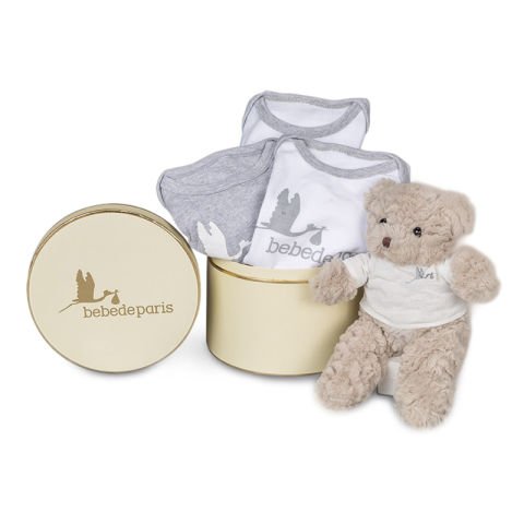 Grauer Storch Set