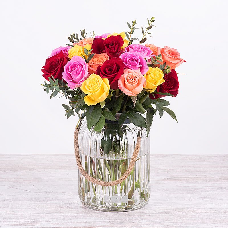 Colores de primavera: 20 rosas
